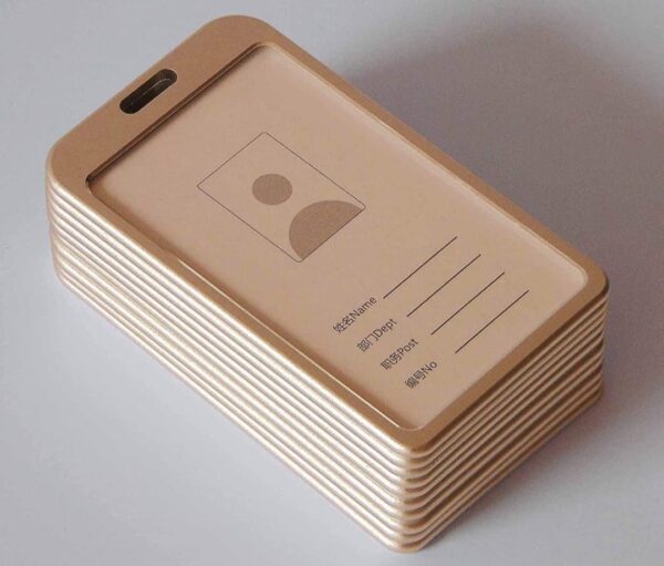 METAL ID CARD HOLDER